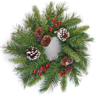 Frosted Berry 18" Wreath