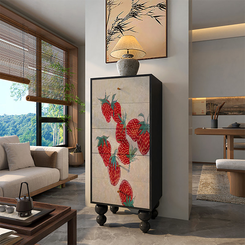 Armoire de décoration de rangement pour tiroirs ménagers