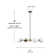 Jhoseph 4 - Light Dimmable Globe Chandelier