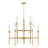 Granton Modern Gold 9 Light Chandelier-123223044