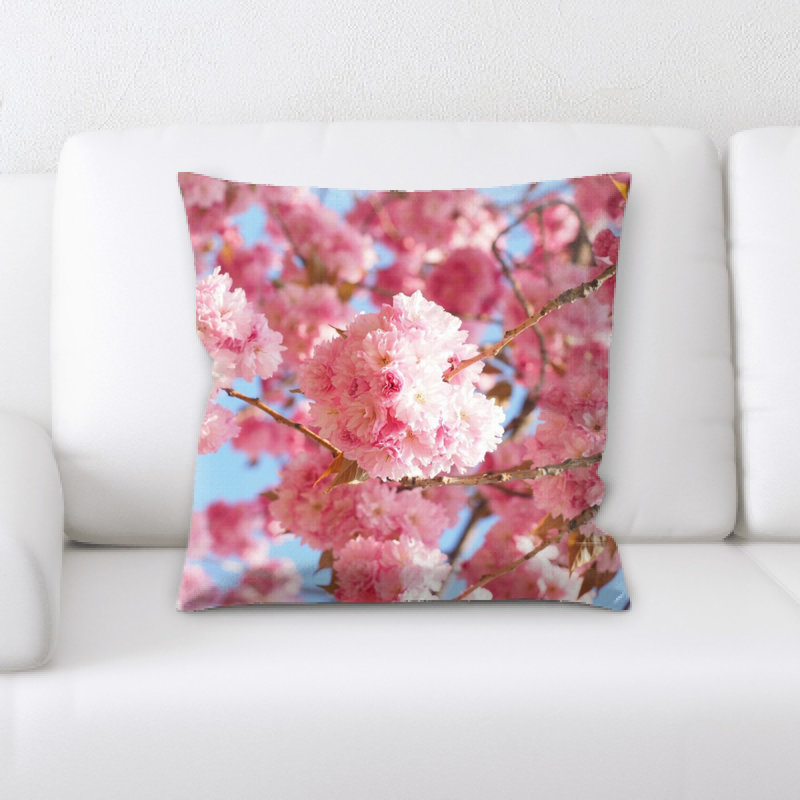 Coussin en fleur de cerise