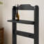 Portant à vêtements décoratif, support à vêtements avec organisateur de rangement, finition