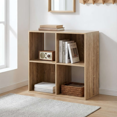 Mitsy 60cm H x 60cm W Cube Bookcase
