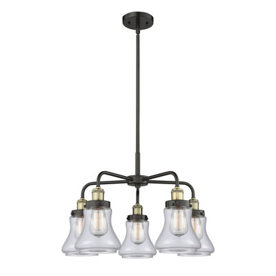 Lustre suspendu 5 lumières 24 po Bhanupriya