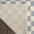 Ebern Designs Delfina Ivory Blue Modern Indoor Rug-1721077314