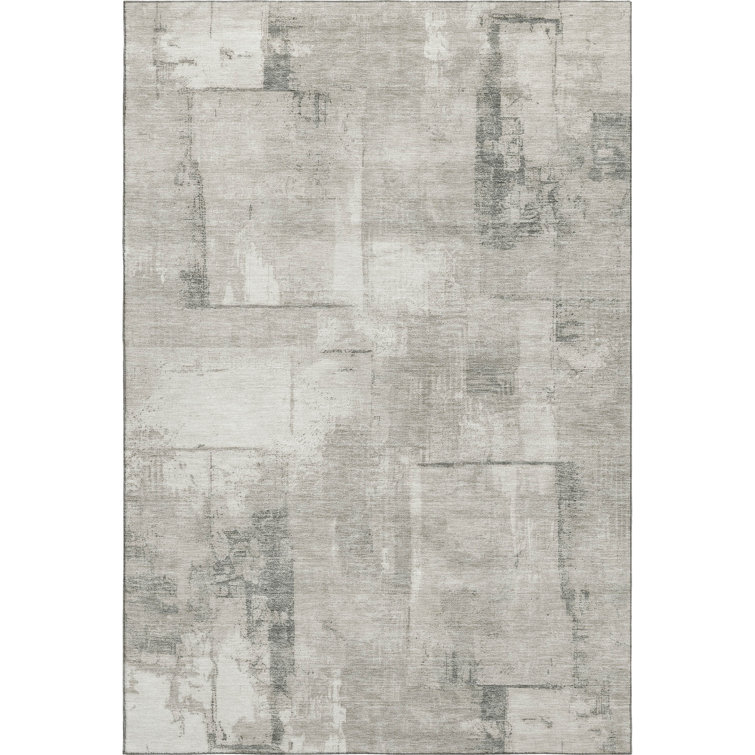Premium Machine Washable Varroville AMF1714 Geometric Rug