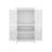 Elegant Freestanding Bathroom Storage Cabinet Organizer With Four Doors & Adjustable Shelves-119117409