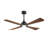 56 In. 4 Solid Wood Blades Indoor Ceiling Fan With Light Kit And Remote Control-1568045677-1568045673