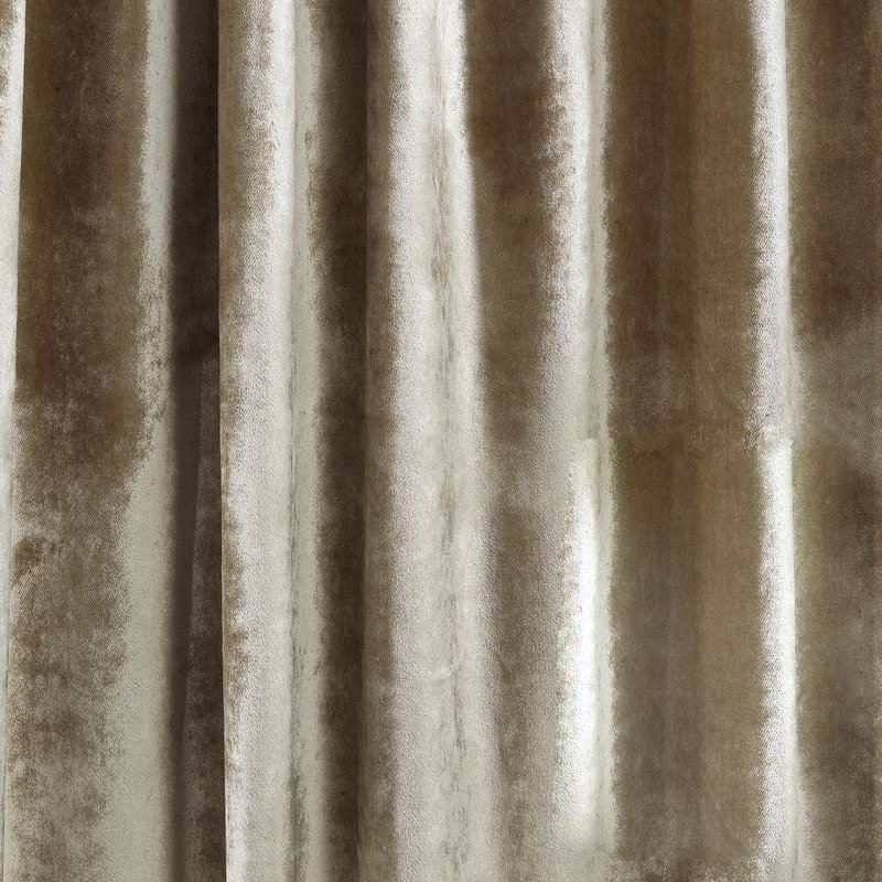 Room Darkening Single Curtain Panel, 190cm Width x 245cm Drop, Dark Grey