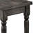 Dining Bench In Grey, With Exquisite Turned Legs And Rustic Charm Distinctive