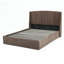 Lit coffre relevable capitonné, taupe, Queen-654618106-689733165