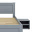 Lit plateforme avec tiroir et deux tablettes-708671743
