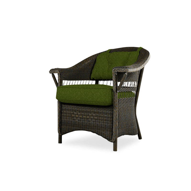 Nantucket Outdoor Dining Armchair, Decorline Navy, Mink
