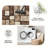 Brown Geometric Grid area rugs for Living Room, Soft and Comfortable, Suitable for all seasons, easy to maintain, machine washable Indoor floor mat, Under Table Farmhouse suitable for Bedroom, Dining Room, Study, Patio, Balcony, Home Decor-527600070