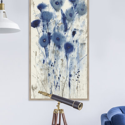« blue expositions ii », reproduction d’art encadrée