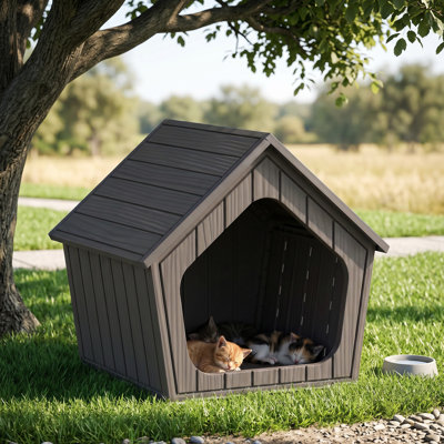 Outdoor Resin Cat House