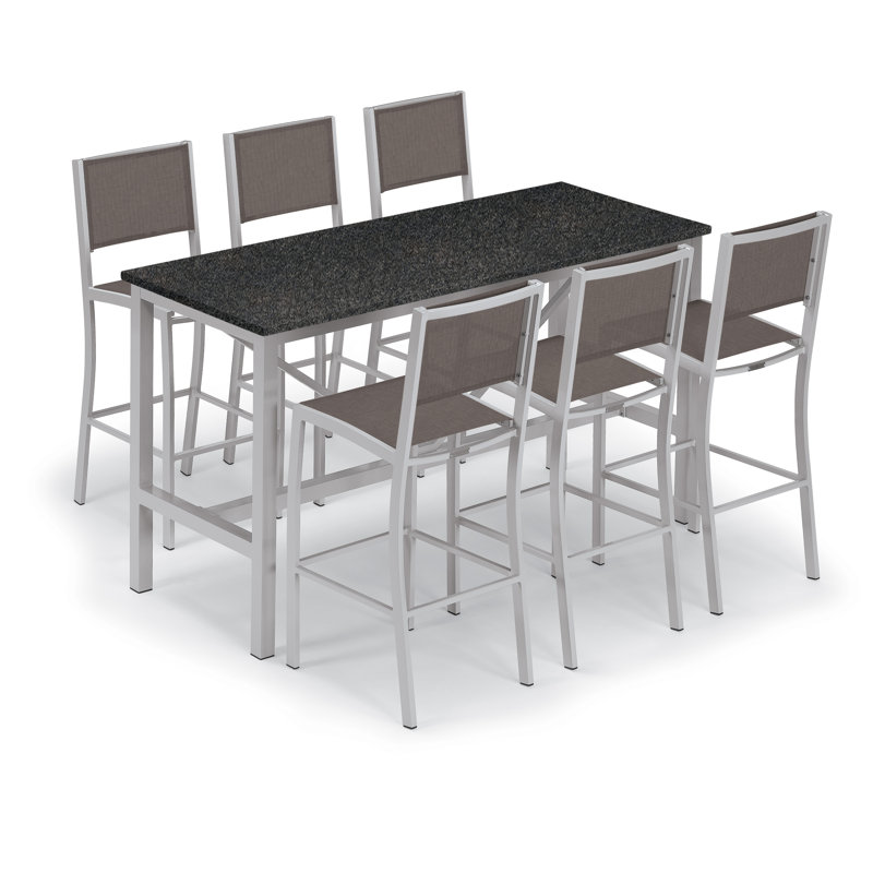 Travira Outdoor Bar Stool, Cocoa