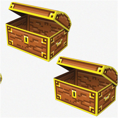 8x8x8 Inch Black and Gold Card Box