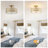 3-light Crystal Semi Flush Mount-989448089