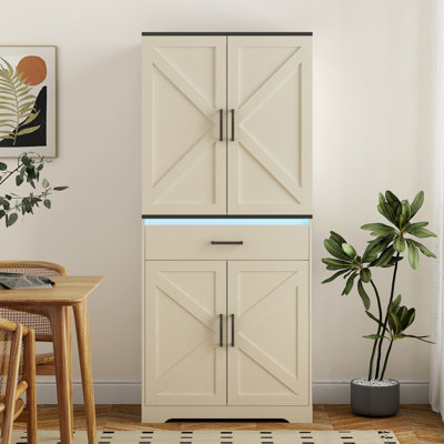 Armoire moderne en bois avec cadre robuste pour le salon, le vestibule, la chambre à coucher, le couloir, le bureau, avec des lits à DEL, avec un tiroir