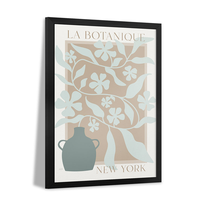 La Botanique - reproduction d'art murale - affiche de galerie, H 24 po x l 16 po