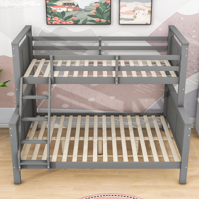 Adrushan Bunk Bed by Harlet Bee, Grey
