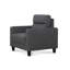 Fauteuil en polyester l 32,5 po Amoha