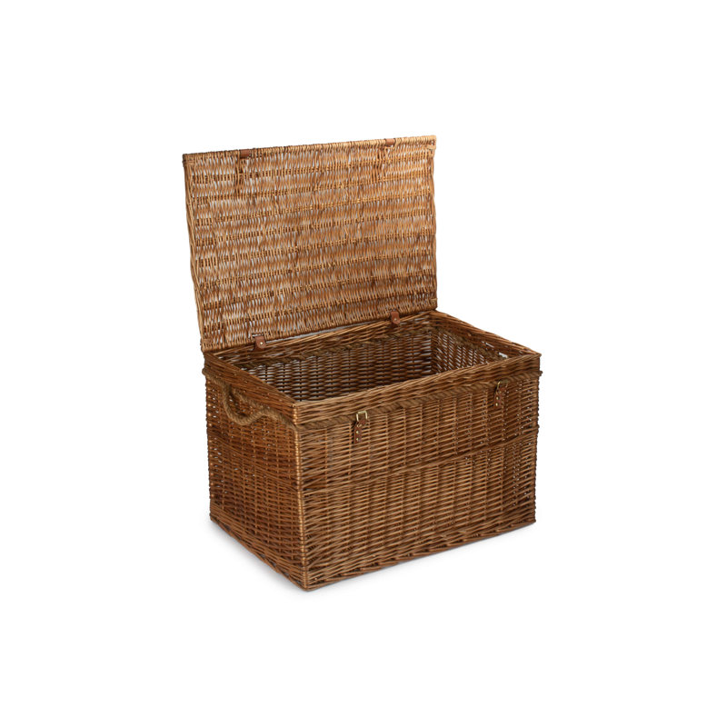 Vicksburg Wicker Storage Hamper Trunk