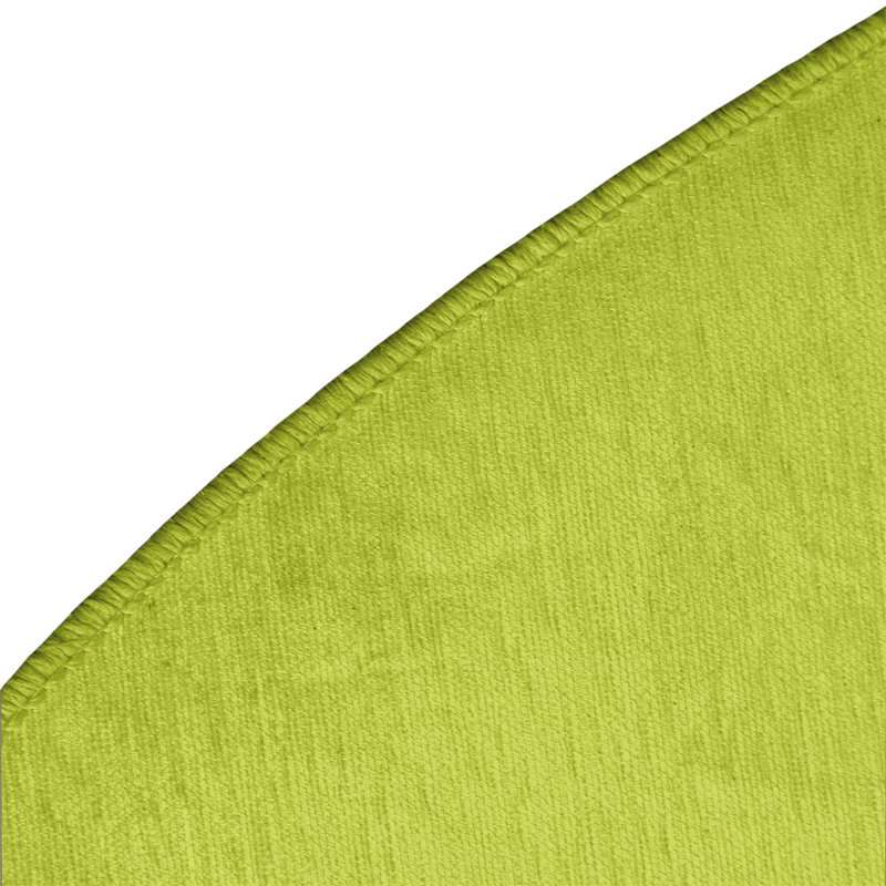 Tapis vert/rouge torche volts, Rond 5 pi