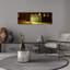 Bus Stop At Night San Francisco California USA 1 Piece Wrapped Canvas Panoramic Wall Art-1757286278