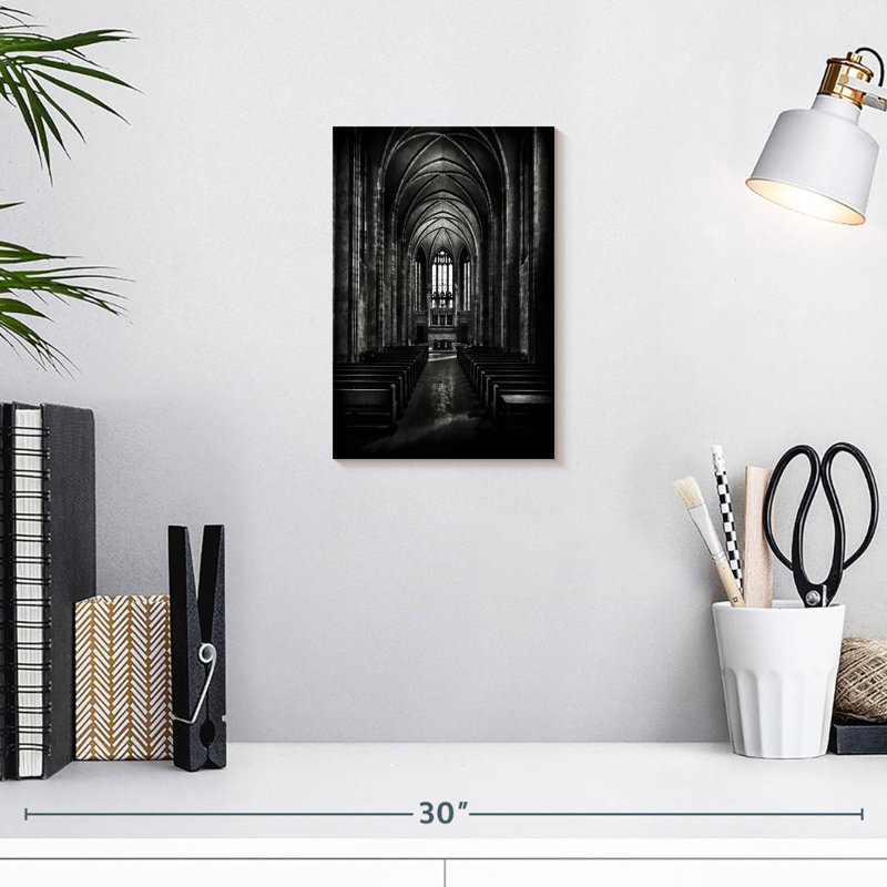 Adella Trinity College Chapel, 12" H x 8" W
