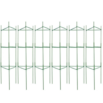 Ensemble de 6 cages à tomates pour jardin 48 po