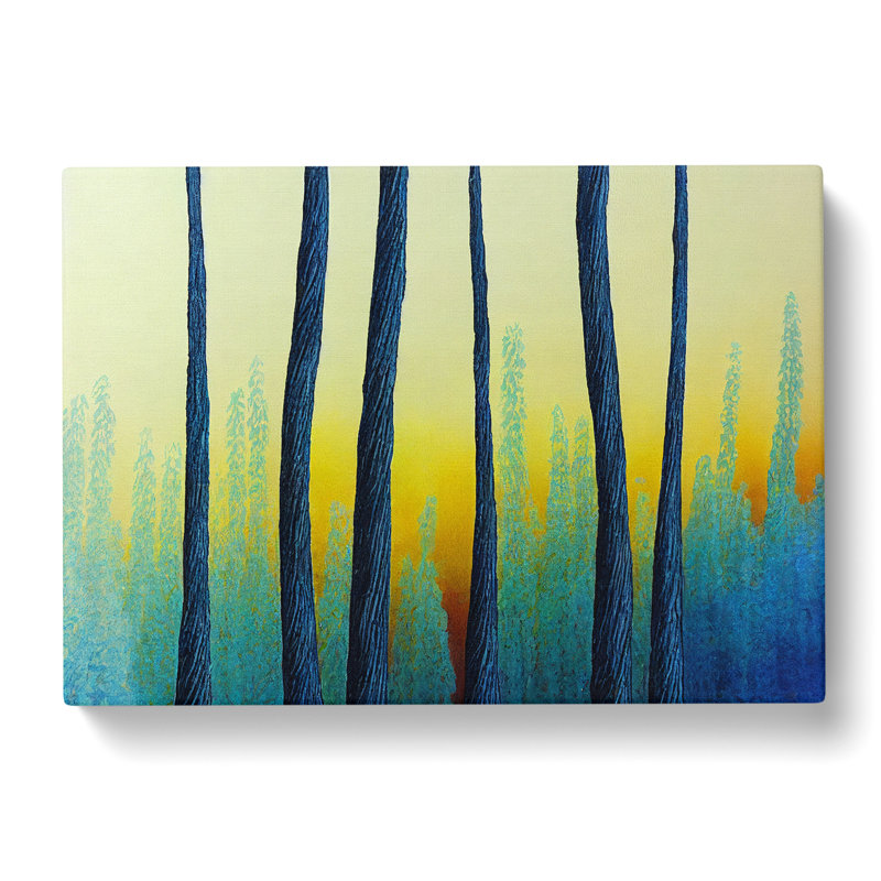 Majestic Weeping Willow Trees - Wrapped Canvas, 40cm H x 60cm W x 3cm D