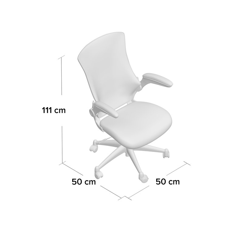 Isabel Fabrc Office Chair, Red