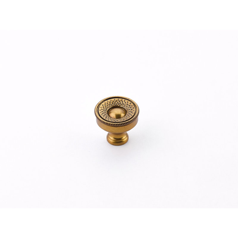 Sonata Round Knob, Paris Brass