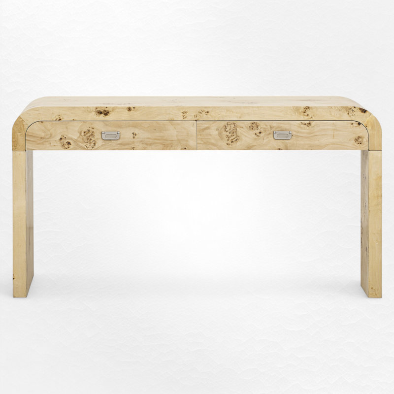 Console 60,02 ", Naturel, 31.7" H x 60" W x 15.7" D