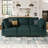 Ozeal 83.4'' Wide Corduroy Modular Storage Sectional Sleeper Sofa-1022623261