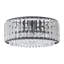 3-Light Round Crystal Flush Mount-467612951