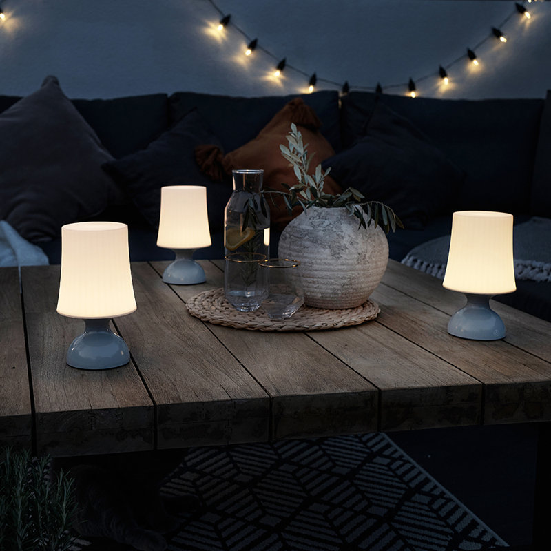Gowers 20.6cm Battery Powered Integrated LED Outdoor Table Lamp
