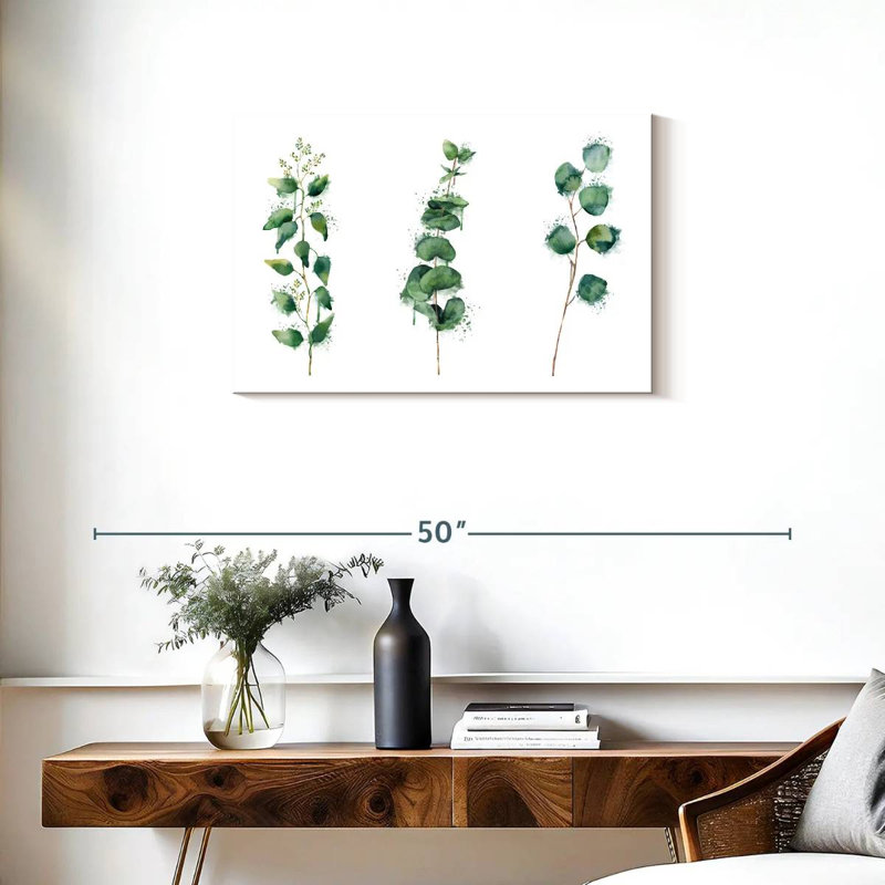 Harnek Lush Leaf Branches Splatter, H 20 po x l 30 po