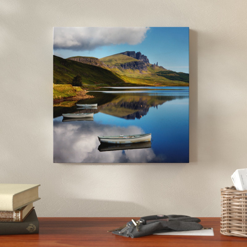 « écosse 3 », reproduction de photo sur toile tendue, H 18 po x l 18 po x P 2 po