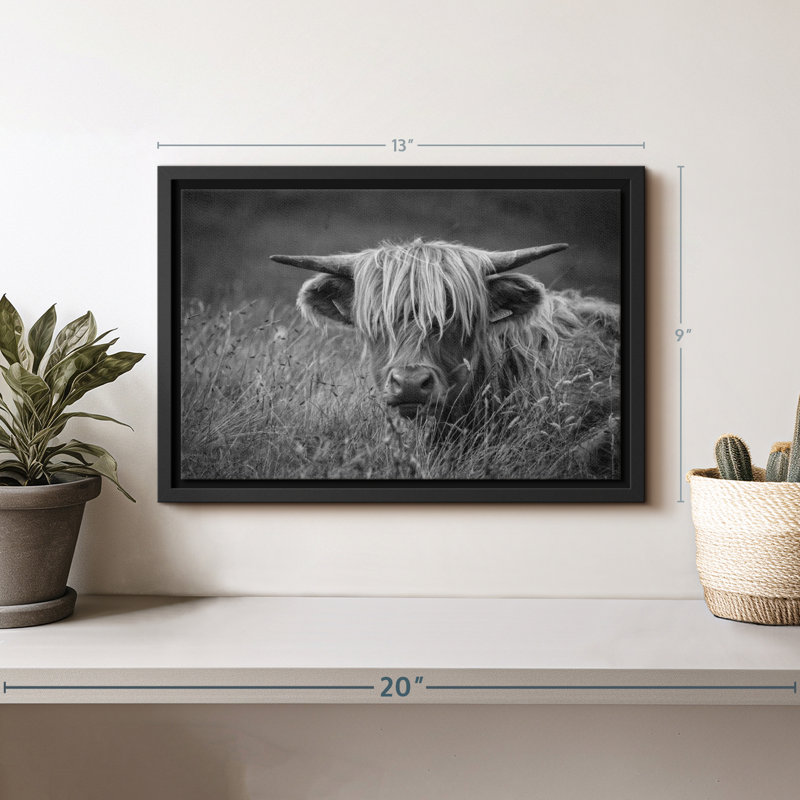 Impression sur toile Isle of Skye Highland, H 13 po x l 9 po