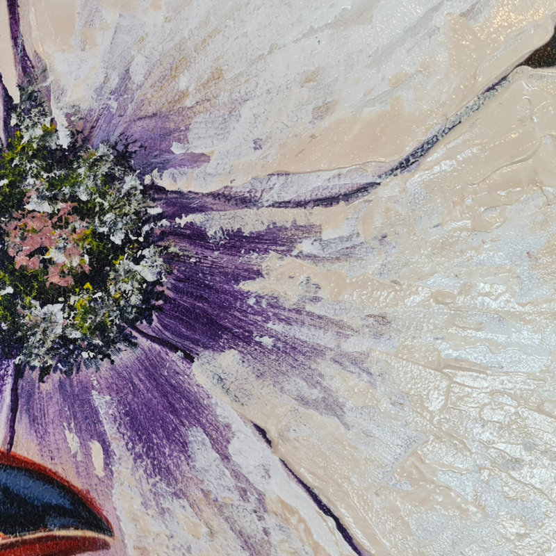 Elena - Wrapped Canvas Painting, 70cm H x 70cm W x 3cm D