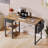 Home Office Desk With Built-in Charging Station,writing Desk With Spacious Storage Space, Corner Desk With Stable Structure,computer Desk With Anti-tip Design