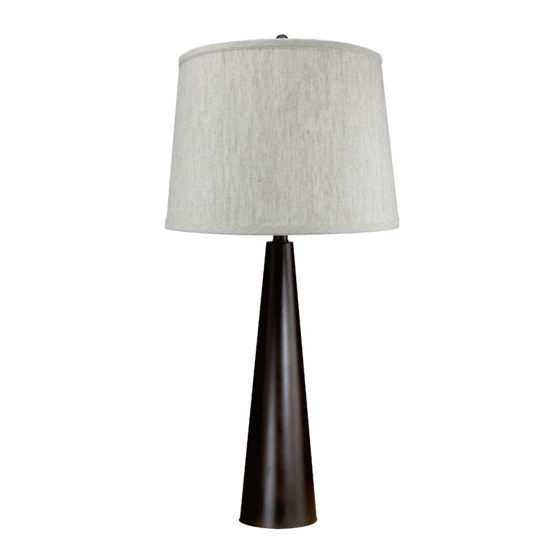 10" Brown Table Lamp