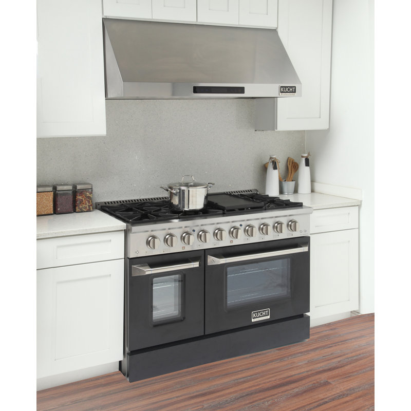 48" 6.7 Cu. ft Freestanding Gas, Olive Green, Liquid Propane
