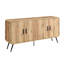 Buffet / console en bois Baulch, naturel