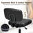 Home Furniture Set, C-Shaped Mobile Side Table Equiped Small Chair End Table, Laptop Tray