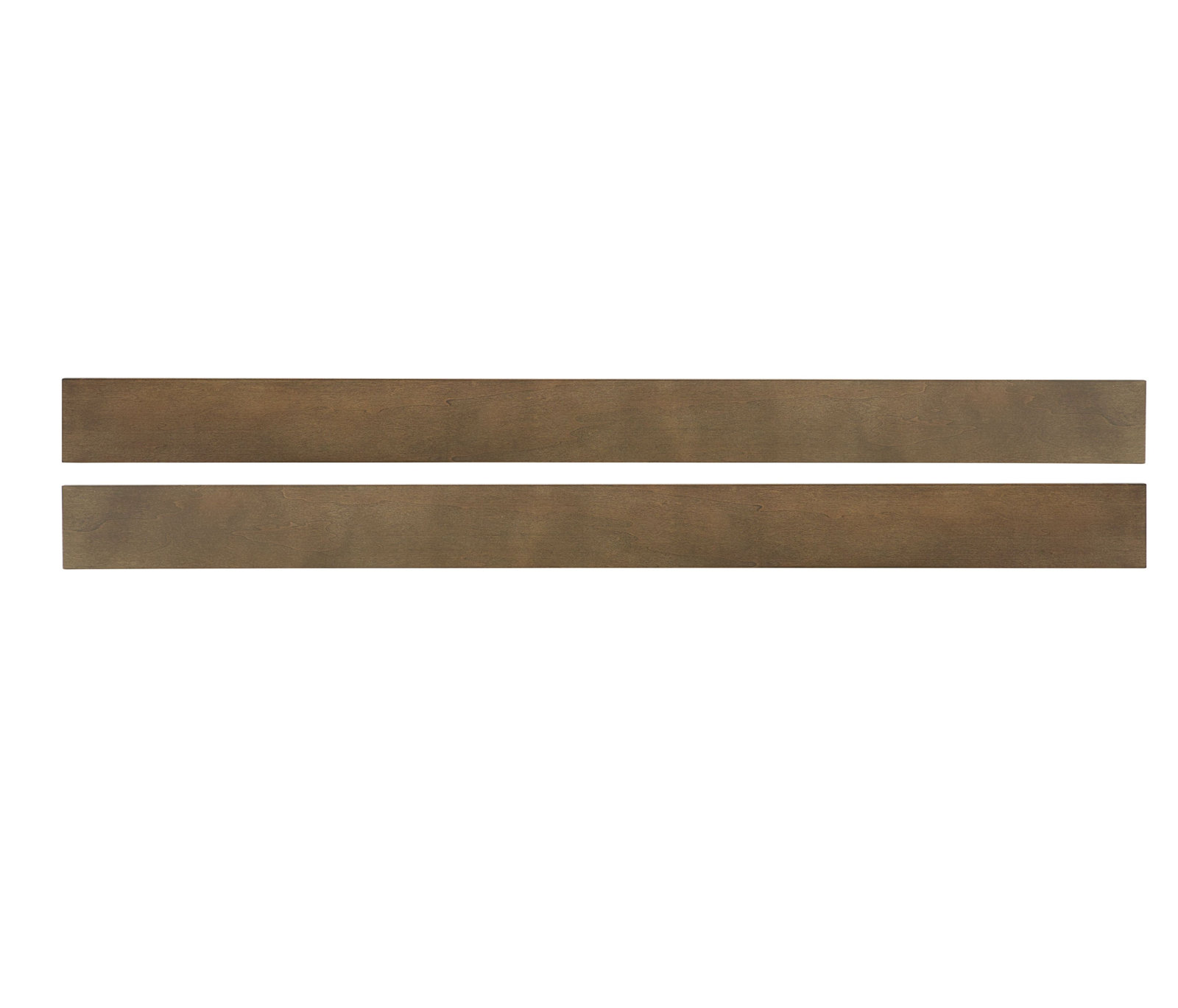 Aceline Wood Traditional Full Size Bed Rails, Brown