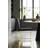     Pangea Home Dexter Modern Upholstered Faux/Vegan Leather Dining Side Chair (Set of 2) – Upholstered Dining Chairs with Steel Legs, Contemporary Kitchen & Dining Room Seating - Black with Gold Legs-266883487-266884705